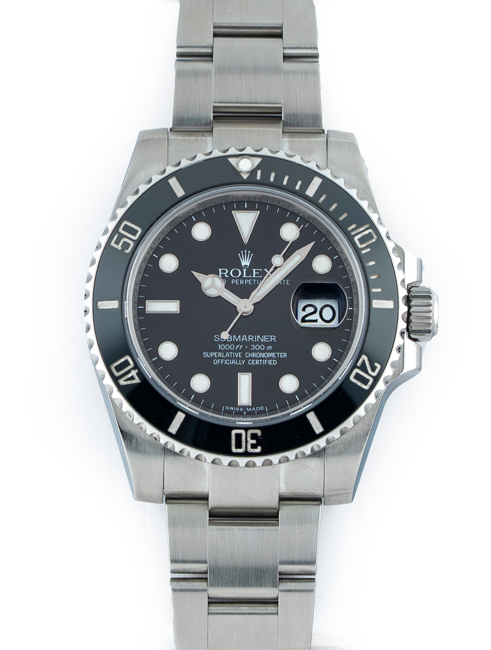 Rolex  Submariner Date 40mm Stainless Steel Ceramic Bezel 116610LN -'V' Series w Hang Tag
