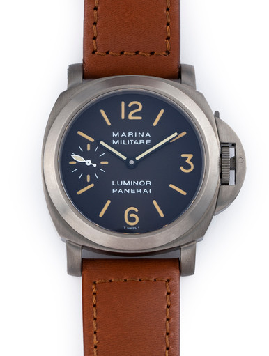 Panerai PAM36 Marina Militare 44mm Titanium Brown Dial - Special Edition #42/200