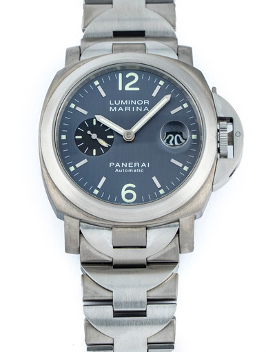 Panerai Luminor Marina Automatic 44 Bracelet w Anthracite Dial  (Discontinued Model)