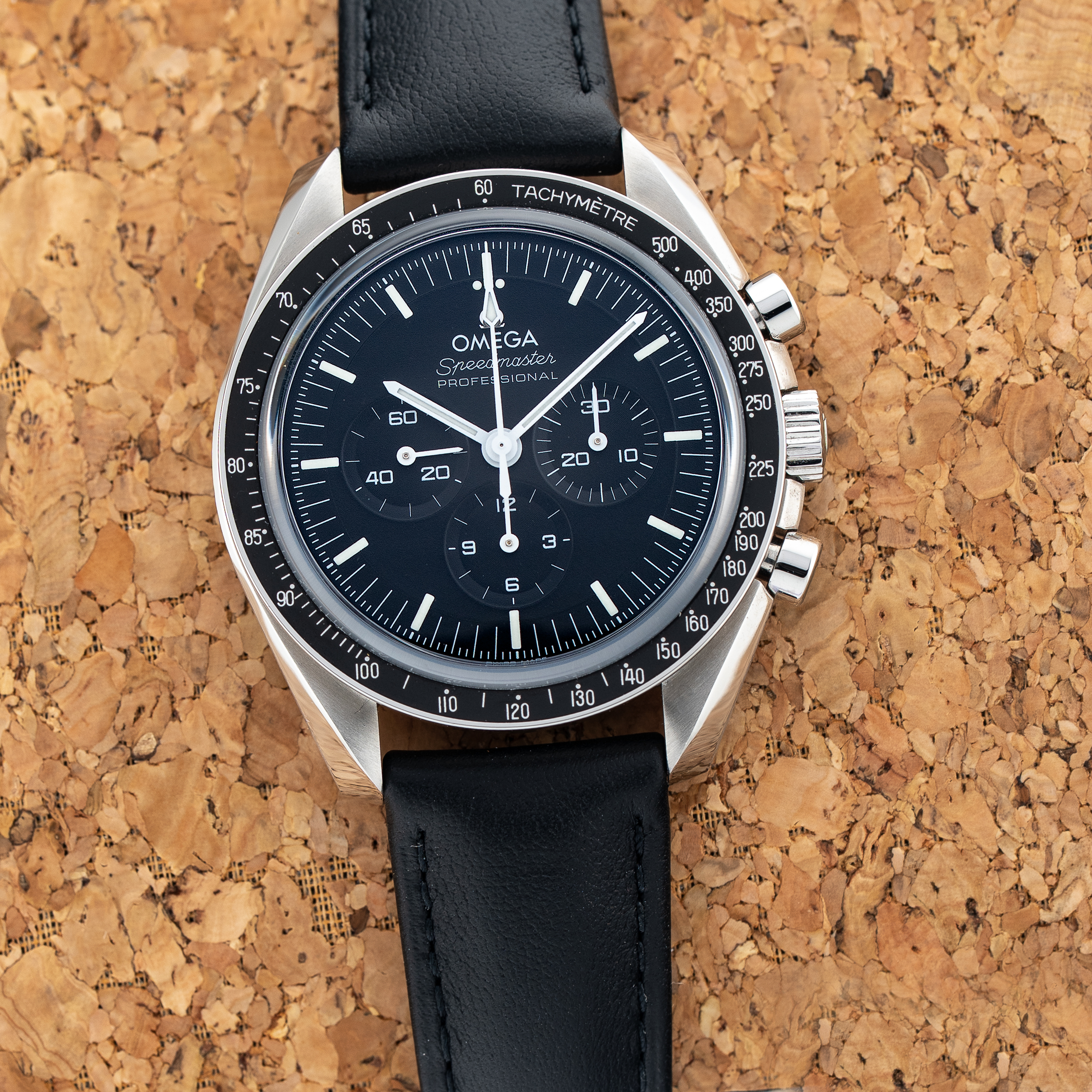 Omega Speedmaster Sandwich Sapphire 42 Stainless Steel - 100% Complete