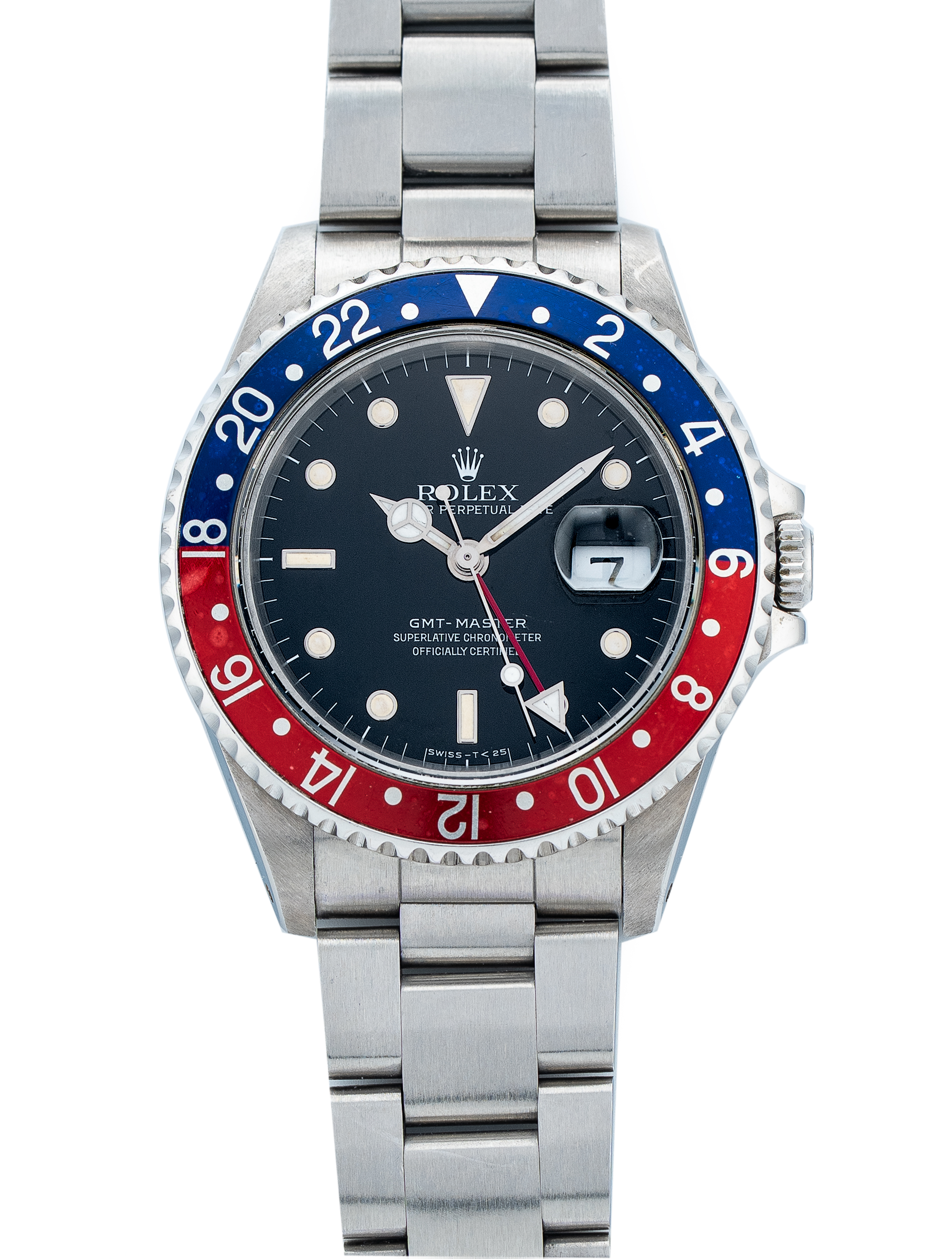 Rolex Vintage GMT-Master 16700 Pepsi Bezel - Transitional Model Circa 1990