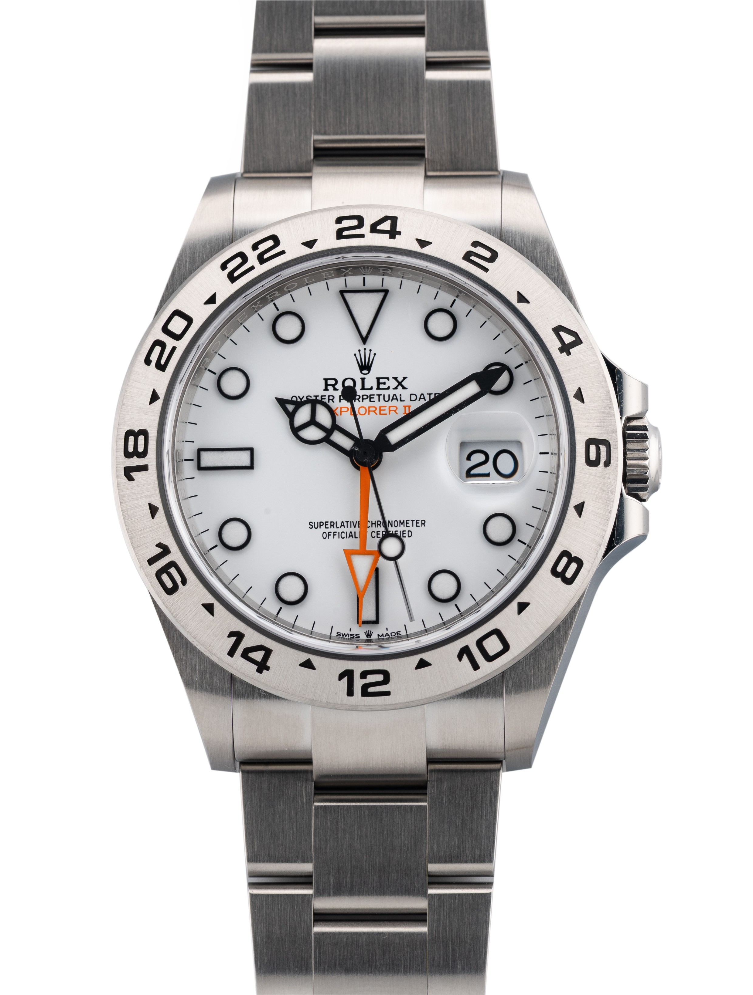 Rolex Explorer II 'Polar" 42 Stainless Steel White Dial - Newest 2025 Model