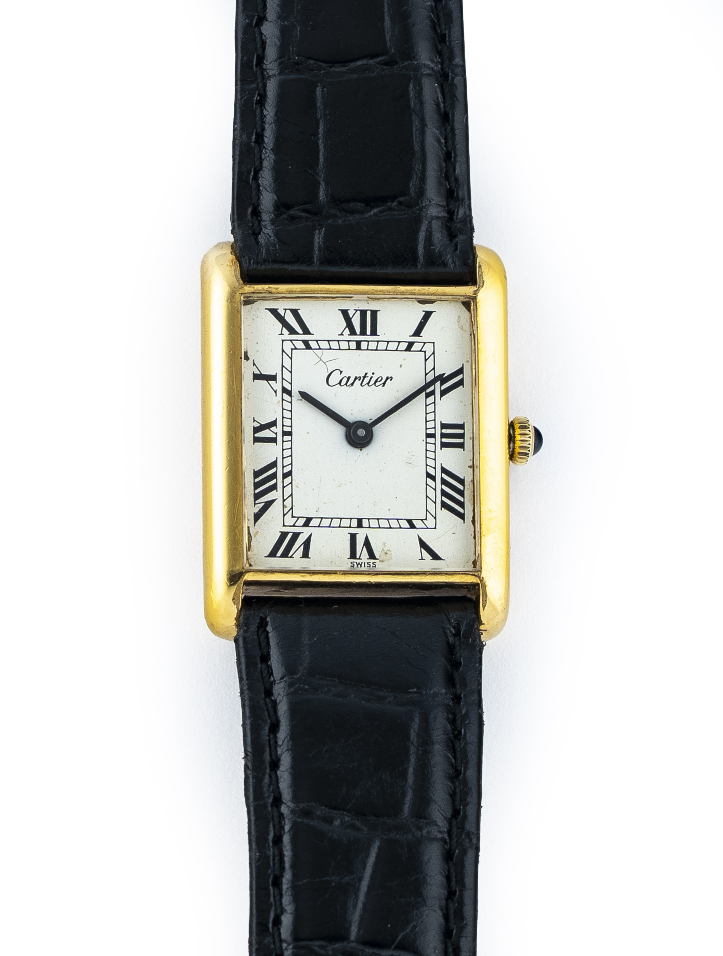 Cartier Vintage Tank 925  (Gold Plated) G.20 - Manual Wind Movement