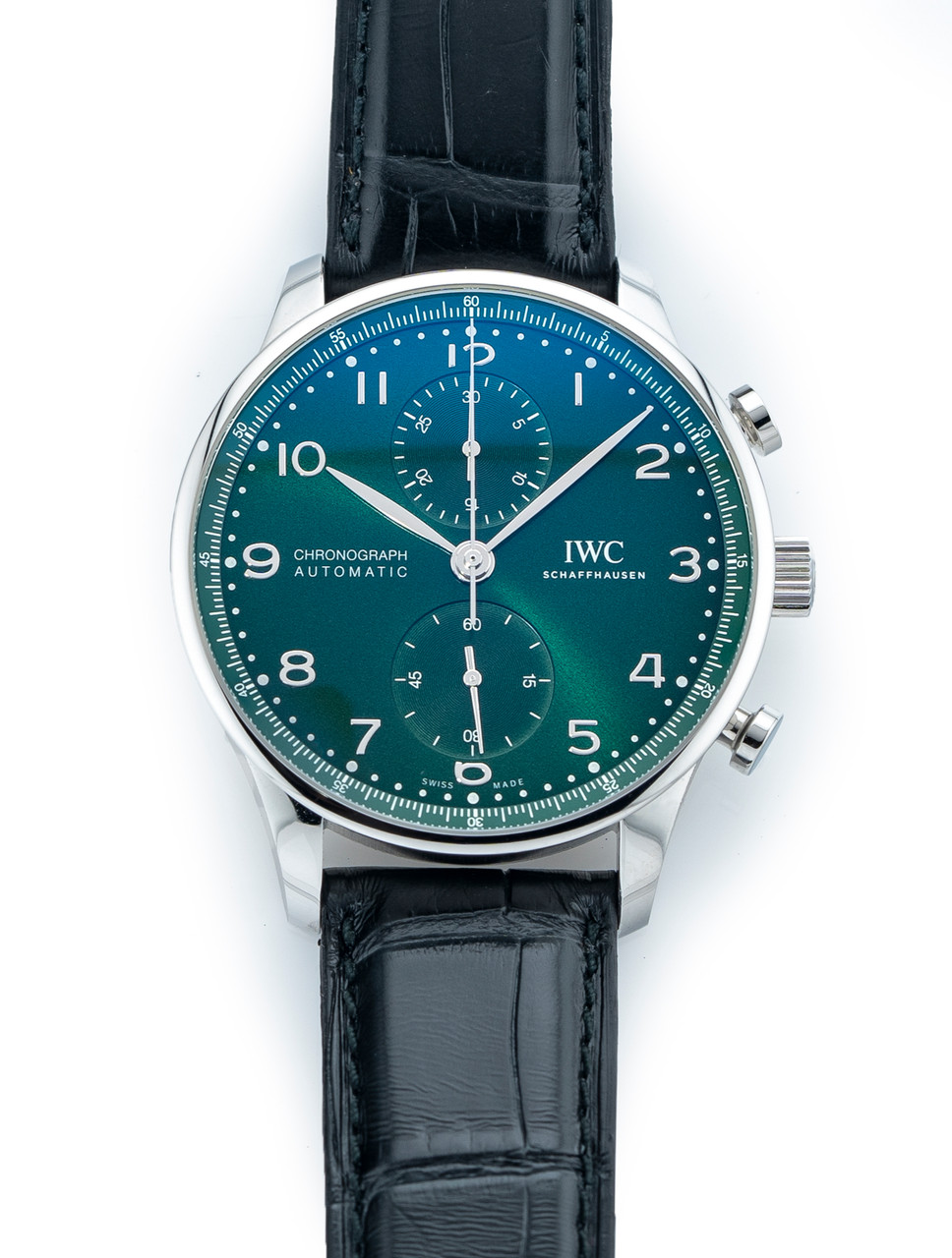 IWC Portuguese Chronograph Green Dial