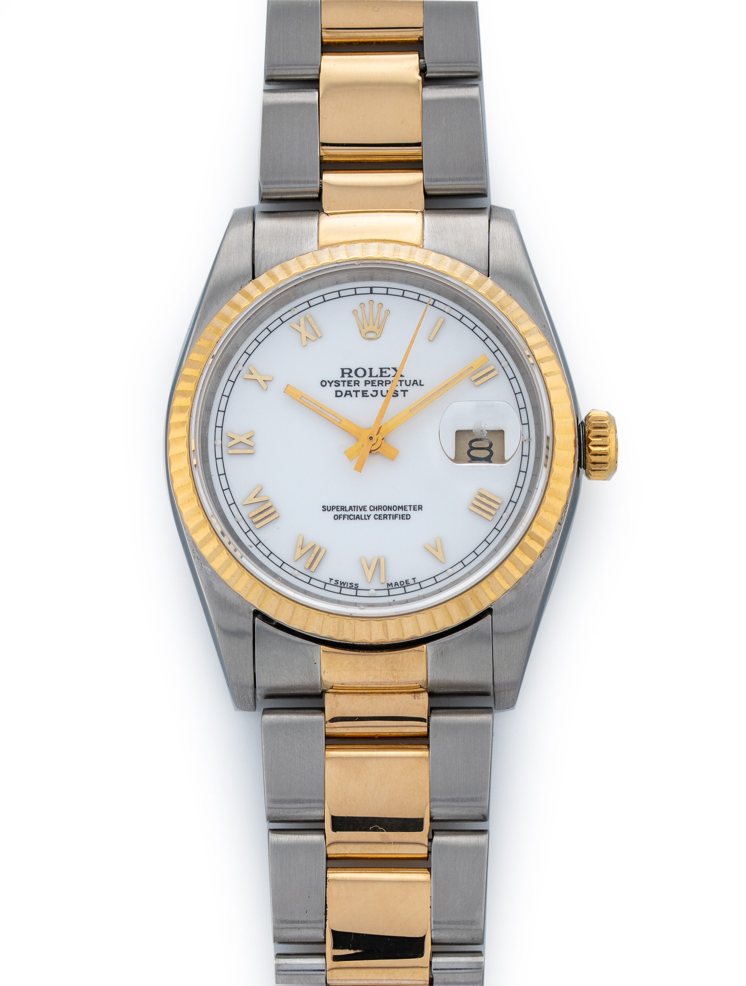 Rolex Mens Datejust 36mm TuTone Stainless Steel / 18k Yellow Gold - Ref 16233 'E' Series
