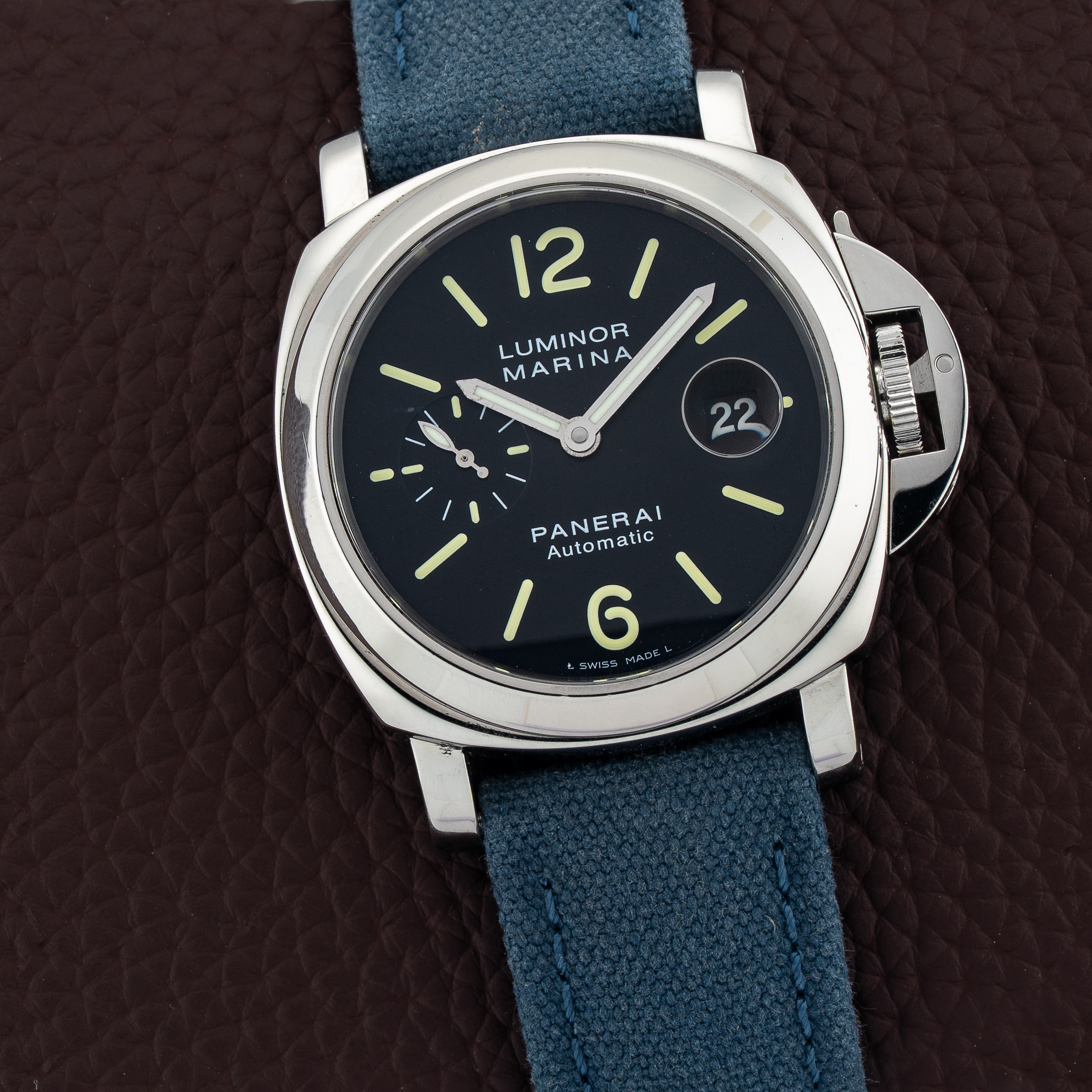 Panerai Luminor Marina Automatic 44 Stainless Steel - PAM104 (Way Old School Coooool!)