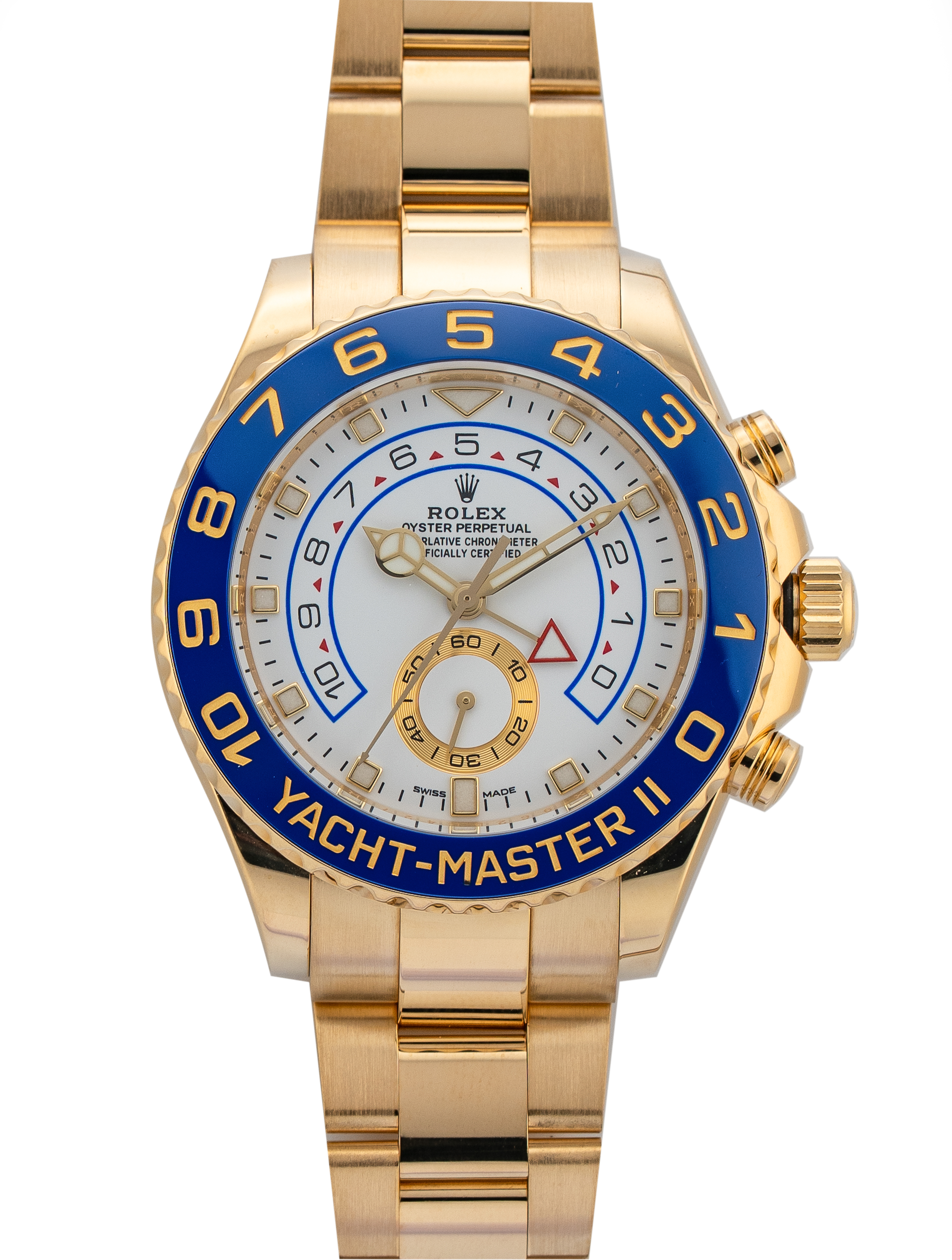 Rolex Yacht-Master II 18k Yellow Gold 116688 - Complete Kit