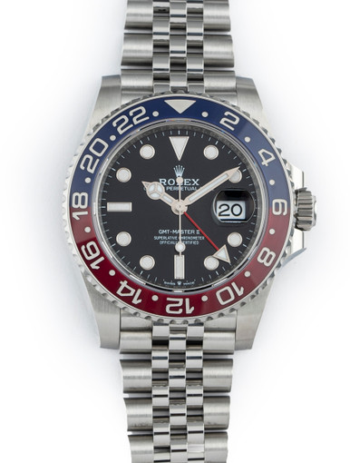 Rolex GMT Master II 'Pepsi' Jubilee Bracelet 126710BLRO - Complete Kit 08/2023